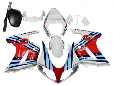 Wholesale 2003-2013 Suzuki SV650 Motorcycle Fairings - White Red Blue Martini