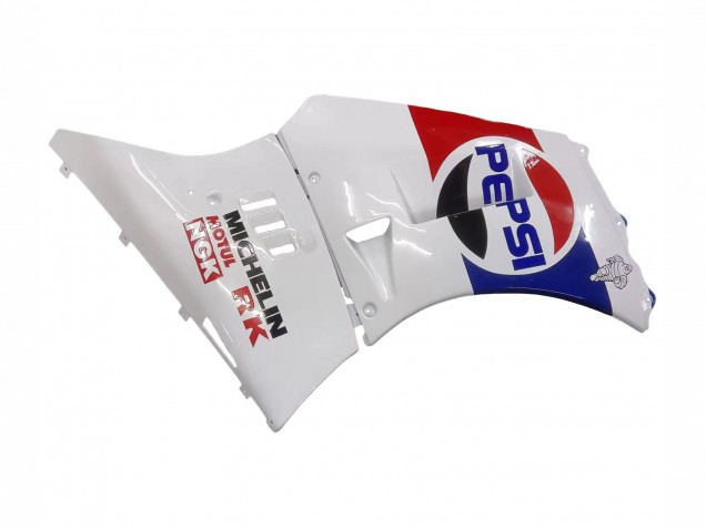 1984-1987 Suzuki RG400 RG500 RG400/500 Motorcycle Fairings - White Red Blue Yellow Motul Michelin Pepsi