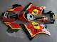 1984-1987 Suzuki RG400 RG500 RG400/500 Motorcycle Fairings - Red Yellow Black 7