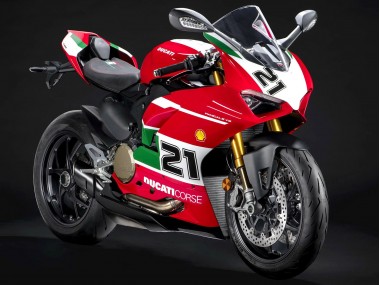 Wholesale 2020-2024 Ducati Panigale V2 Motorcycle Fairings - White Red Green Matte Black Corse 21