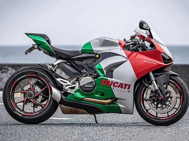 Wholesale 2020-2024 Ducati Panigale V2 Motorcycle Fairings - Silver Red Green