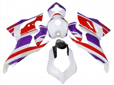 Wholesale 2020-2024 Ducati Panigale V2 Motorcycle Fairings - White Purple Red Glossy Black