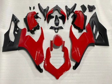 Wholesale 2020-2024 Ducati Panigale V2 Motorcycle Fairings - Red Matte Black