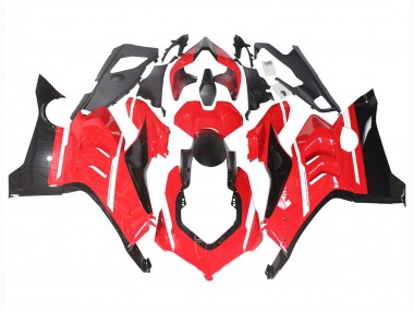 Wholesale 2020-2021 Ducati Panigale V4 V4S Motorcycle Fairings - Red Glossy Black