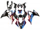 2019-2022 BMW S1000RR Motorcycle Fairings - Black Red Blue