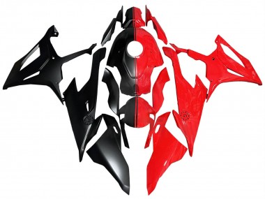Wholesale 2019-2022 BMW S1000RR Motorcycle Fairings - Red Matte Black