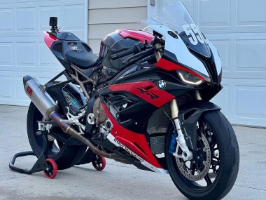 Wholesale 2019-2022 BMW S1000RR Motorcycle Fairings - Black Red White