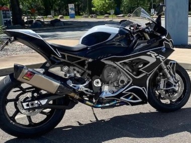 Wholesale 2019-2022 BMW S1000RR Motorcycle Fairings - Black White