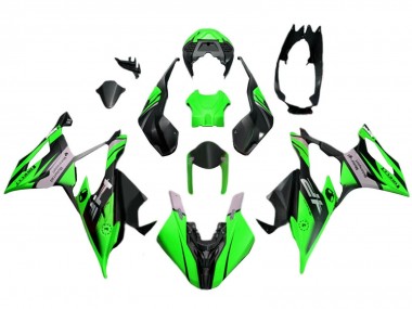 Wholesale 2019-2022 BMW S1000RR Motorcycle Fairings - Green Black