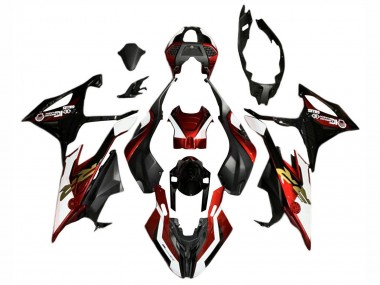 Wholesale 2019-2022 BMW S1000RR Motorcycle Fairings - Red White Black