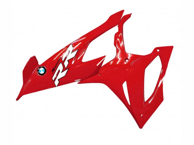 2019-2022 BMW S1000RR Motorcycle Fairing Kits - Red Black