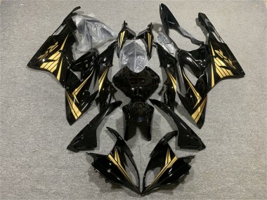 Wholesale 2017-2018 BMW S1000RR Motorcycle Fairings - Gold Glossy Black