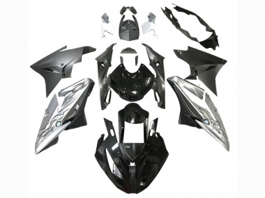 Wholesale 2017-2018 BMW S1000RR Motorcycle Fairing - Silver Black