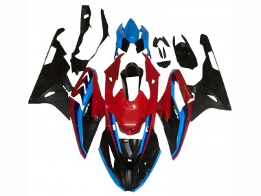 Wholesale 2017-2018 BMW S1000RR Motorcycle Fairings - Blue Red Black