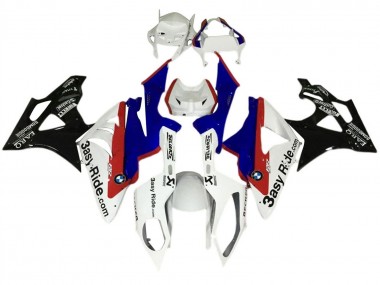 Wholesale 2017-2018 BMW S1000RR Motorcycle Fairings Kit - White Blue Red Glossy Black