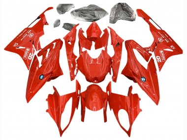 Wholesale 2017-2018 BMW S1000RR Motorcycle Fairings - Red Castrol