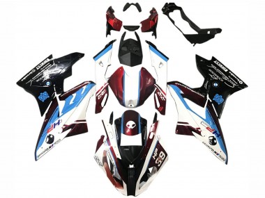 Wholesale 2015-2016 BMW S1000RR Bike Fairings - White Red Blue Glossy Black