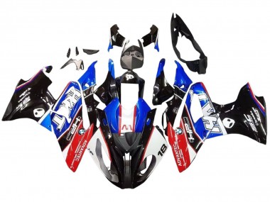 Wholesale 2015-2016 BMW S1000RR Motorcycle Fairing - Blue Red Glossy Black