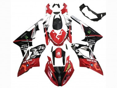 Wholesale 2015-2016 BMW S1000RR Motorcycle Fairings - Silver Red Black Green Monster Isle of Man