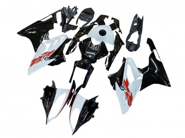 Wholesale 2015-2016 BMW S1000RR Motorcycle Fairings - White Black Carbon Fiber