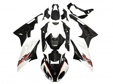 Wholesale 2015-2016 BMW S1000RR Motorcycle Fairings - White Black Carbon Fiber