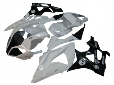 Wholesale 2009-2014 BMW S1000RR Motorcycle Fairings - White Glossy Black