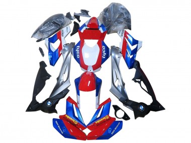 Wholesale 2014-2016 BMW S1000R Motorcycle Fairings - Red Blue