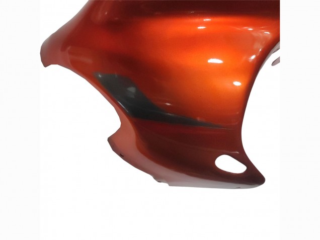 2004-2006 Suzuki GSX600F/GSX750F Motorcycle Fairings - Burnt Orange White Logo