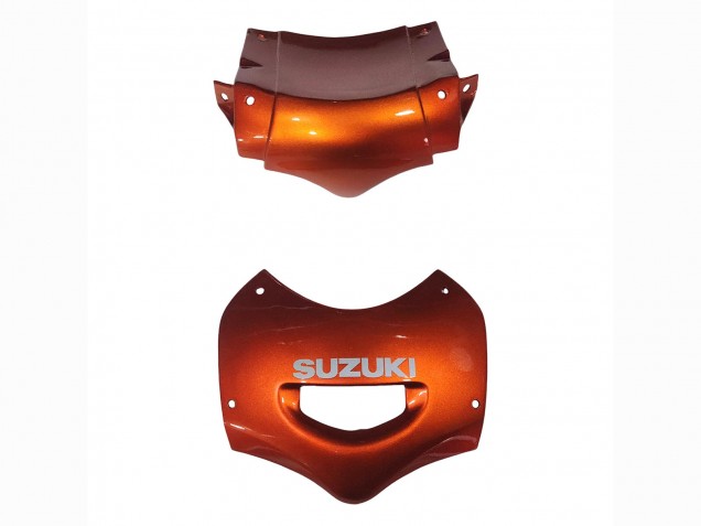 2004-2006 Suzuki GSX600F/GSX750F Motorcycle Fairings - Burnt Orange White Logo