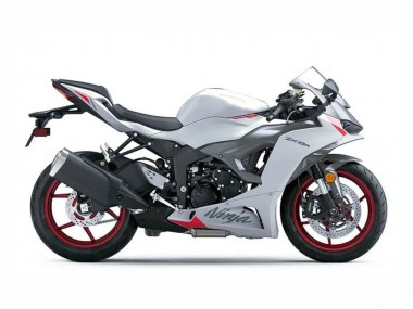 Wholesale 2023-2025 Kawasaki ZX6R Motorcycle Fairings - Pearl White Black Red