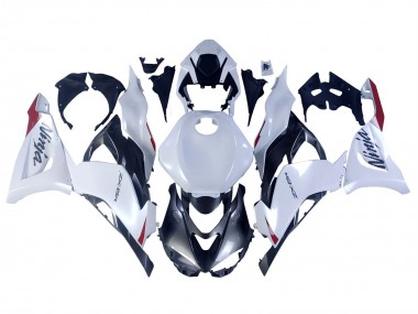 Wholesale 2023-2025 Kawasaki ZX6R Motorcycle Fairings - Pearl White Black Red