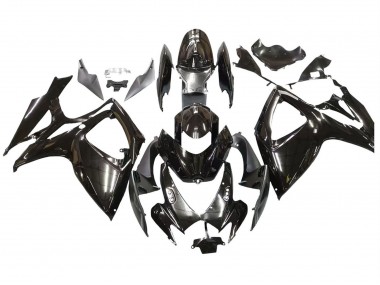 Wholesale 2006-2007 Suzuki GSXR 600 / GSXR 750 Motorcycle Fairings - Glossy Black
