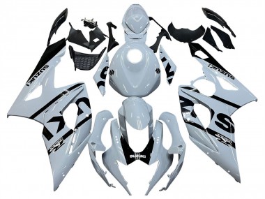 Wholesale 2005-2006 Suzuki GSXR 1000 Motorcycle Fairings - White Black