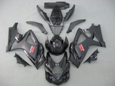 Wholesale 2007-2008 Suzuki GSXR 1000 Motorcycle Fairings - Matte Black Glossy Black