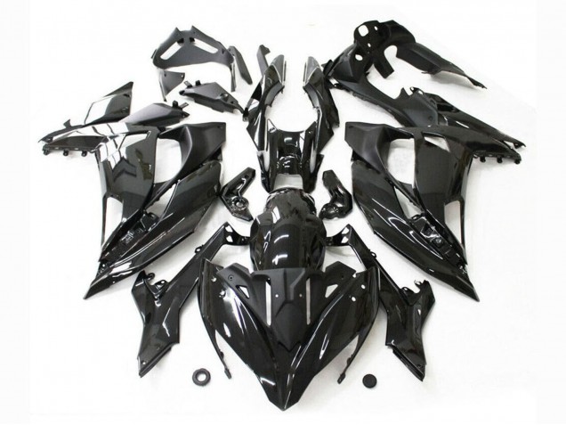 2017-2019 Kawasaki Ninja 650 EX650 Motorcycle Fairings - Glossy Black