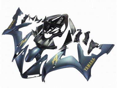 Wholesale 2004-2006 Yamaha YZF 1000 R1 Motorcycle Fairings - Dark Blue Gold Decals