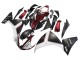2009-2011 Yamaha YZF 1000 R1 Motorcycle Fairings - Red White Matte Black