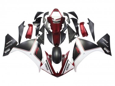 Wholesale 2009-2011 Yamaha YZF 1000 R1 Motorcycle Fairings - Red White Matte Black
