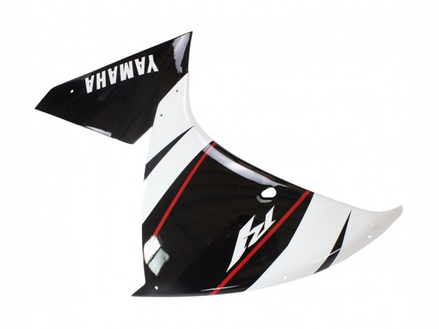 2012-2014 Yamaha YZF 1000 R1 Motorcycle Fairing - White Red Glossy Black