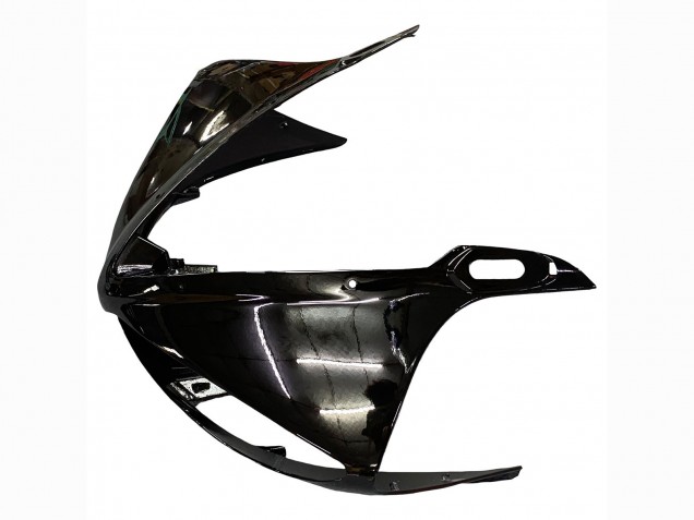 2003-2004 Yamaha YZF R6 Motorcycle Fairings - Glossy Black White Decals