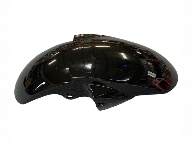 2003-2004 Yamaha YZF R6 Motorcycle Fairings - Glossy Black White Decals