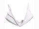 2006-2009 Yamaha YZF R6S Motorcycle Fairings - White Glossy Black