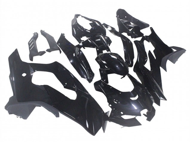 2021-2025 Kawasaki ZX10R Motorcycle Fairings - Glossy Black
