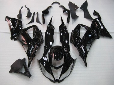 Wholesale 2013-2018 Kawasaki ZX6R Motorcycle Fairing - Glossy Black