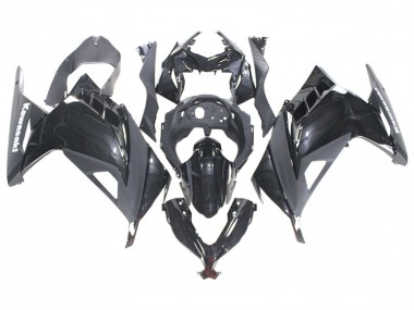 Wholesale 2013-2024 Kawasaki EX300 Motorcycle Fairings - Glossy Black