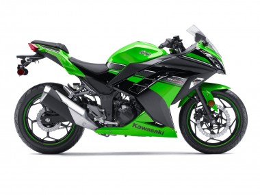 Wholesale 2013-2024 Kawasaki EX300 Motorcycle Fairing - Green Black