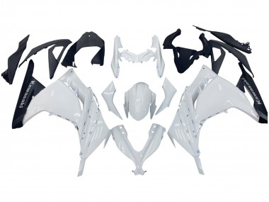 Wholesale 2013-2024 Kawasaki EX300 Motorcycle Fairings - White Black