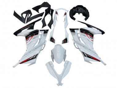 Wholesale 2013-2024 Kawasaki EX300 Motorcycle Fairings - White Red Black