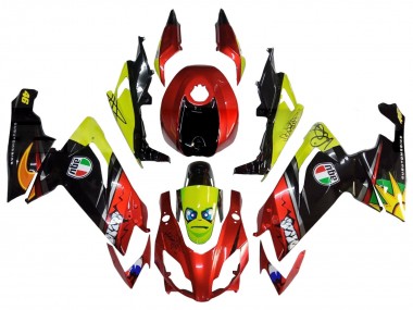 Wholesale 2012-2018 Aprilia RS4 50 125 Motorcycle Fairings - Red Yellow Glossy Black Shark