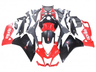 Wholesale 2012-2018 Aprilia RS4 50 125 Motorcycle Fairings - Red Glossy Black